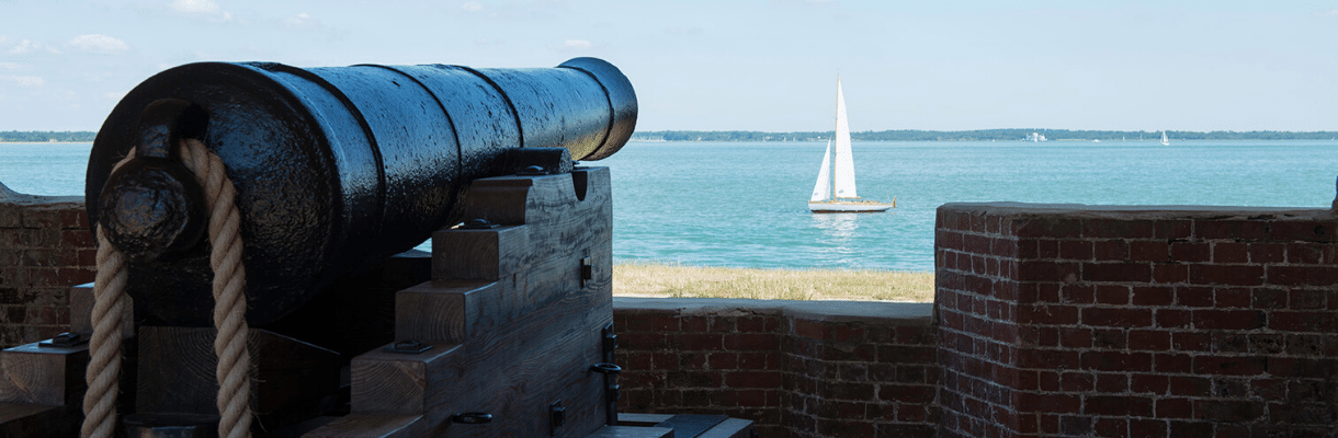 Forts and historic buildings on the Isle of Wight